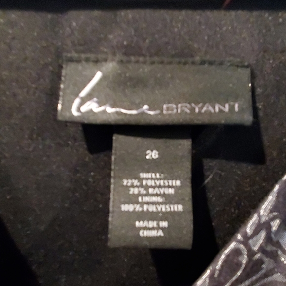 Lane Bryant SIlver Cocktail Dress Size 26W - Picture 4 of 4